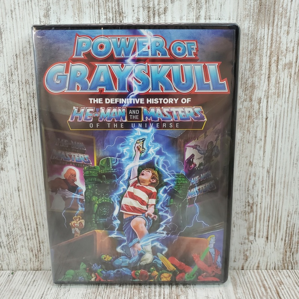 Power Of Grayskull DVD Definitive History Of He-Man Masters Of The Universe